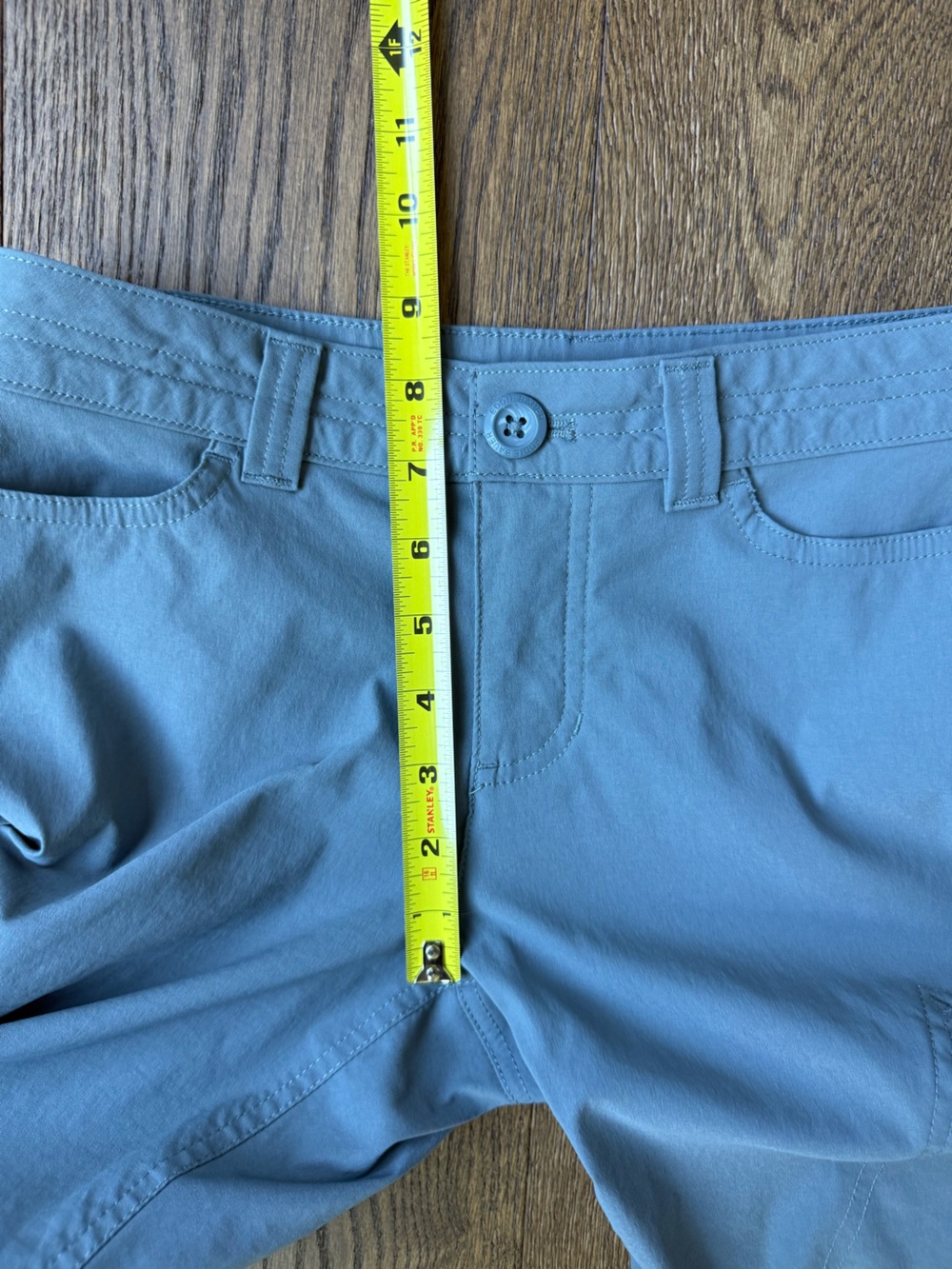 Eddie Bauer Women’s or Girl’s First Ascent Gray Blue Quick Dry Cargo Pants, 0 - Picture 8 of 11